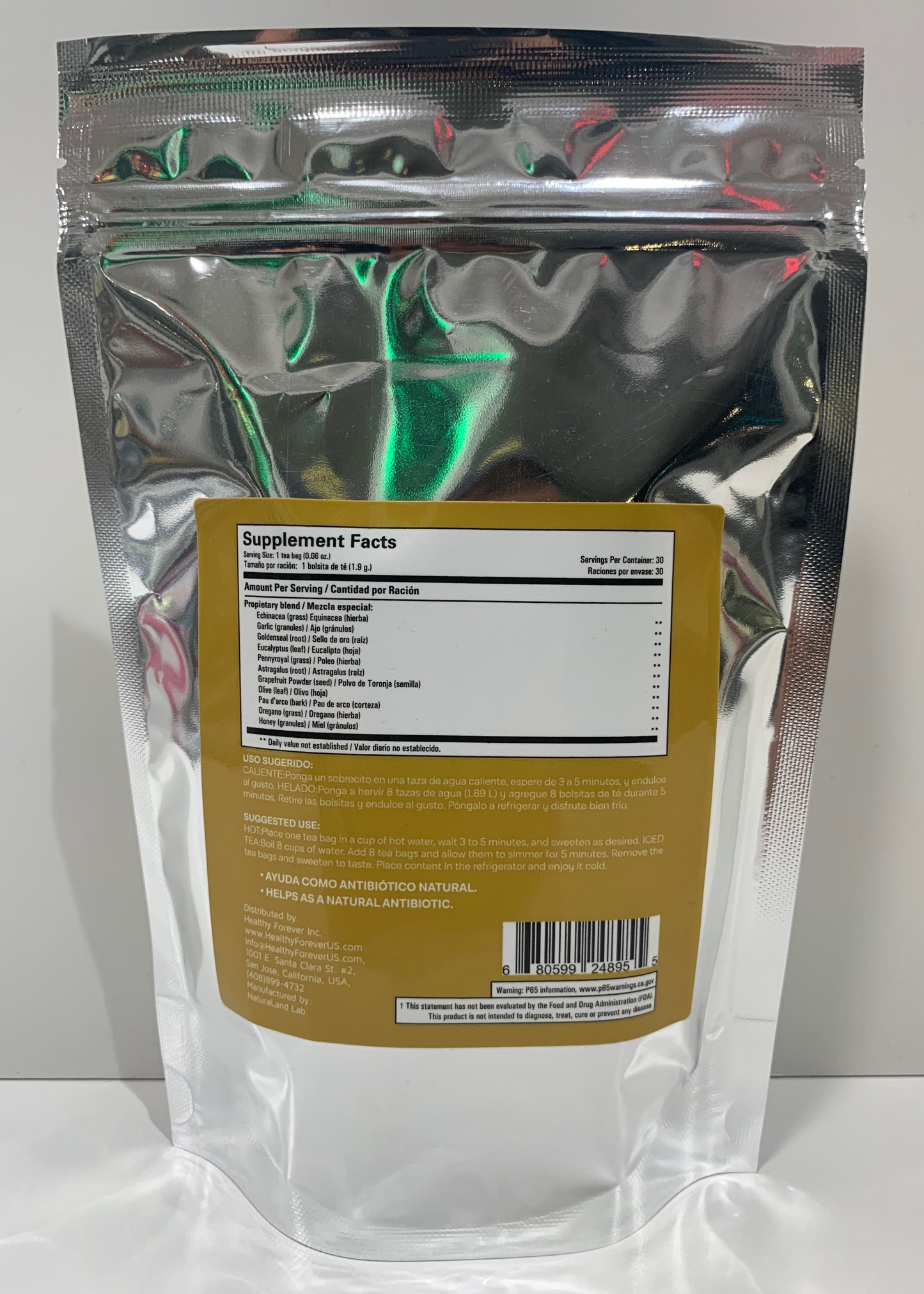 Healthy Xilina Natural Infusion x24