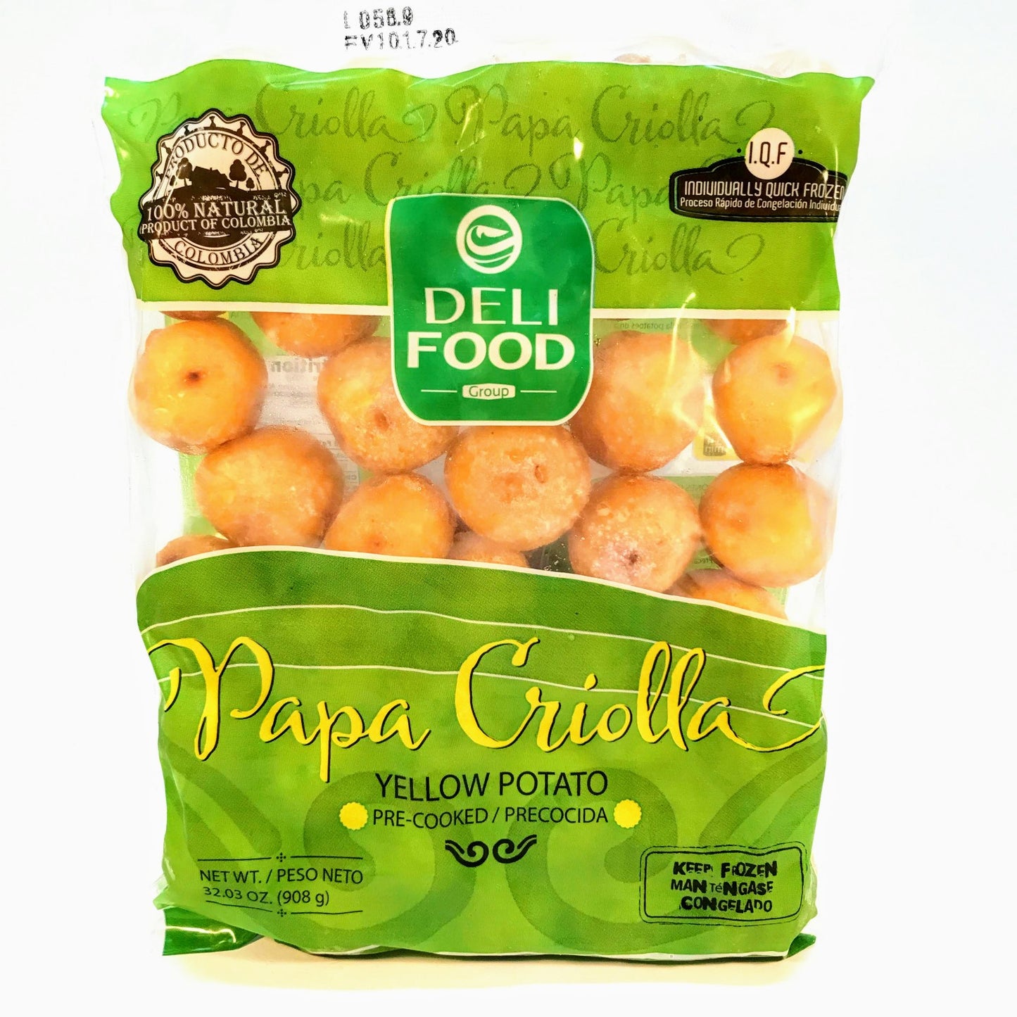 FP01 - Papa Criolla / Precooked yellow potatoes
