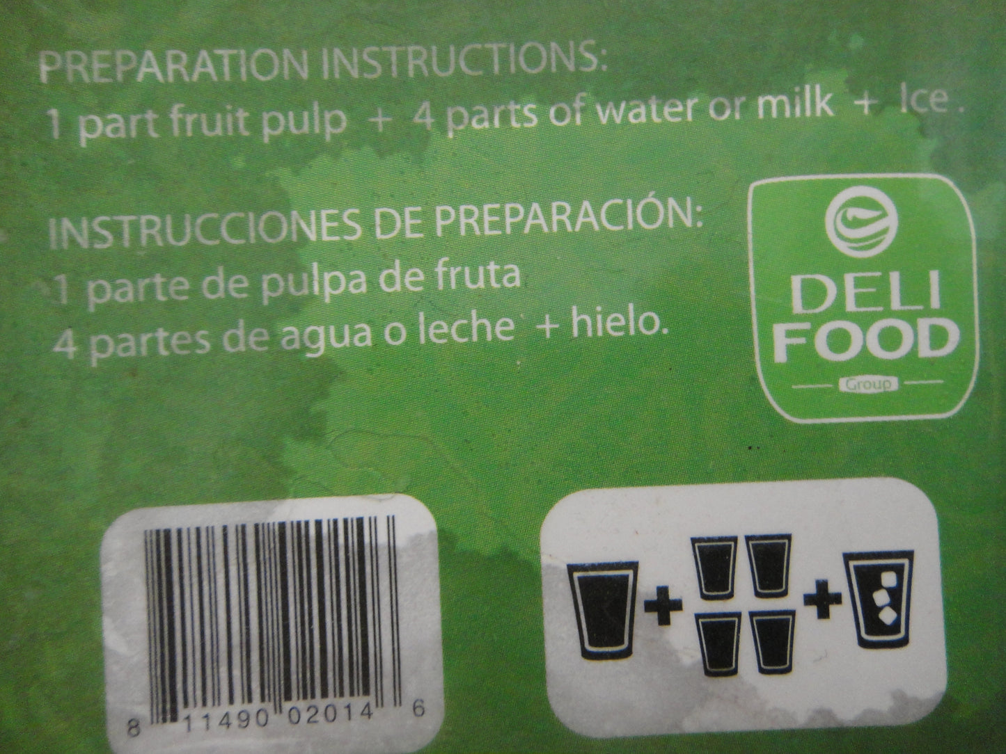 Guanabana soursop fruit 64oz plastic bottle of sweetened juice