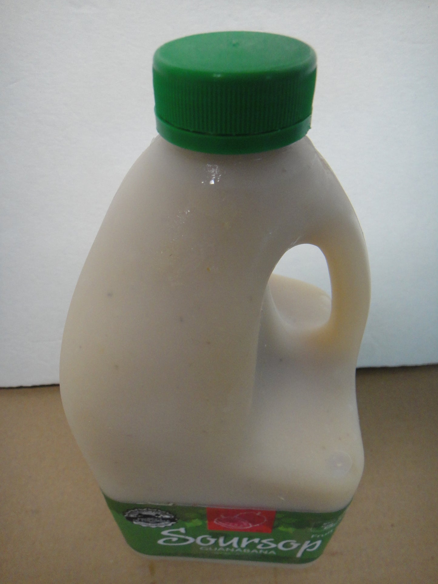 Guanabana soursop fruit 64oz plastic bottle of sweetened juice