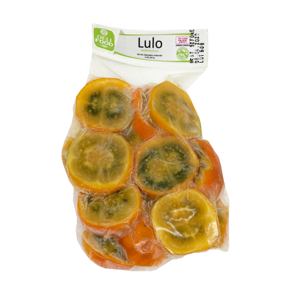 Lulo whole fruit 14oz bag X12 units case