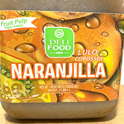 Lulo 64oz plastic bottle of sweetened juice