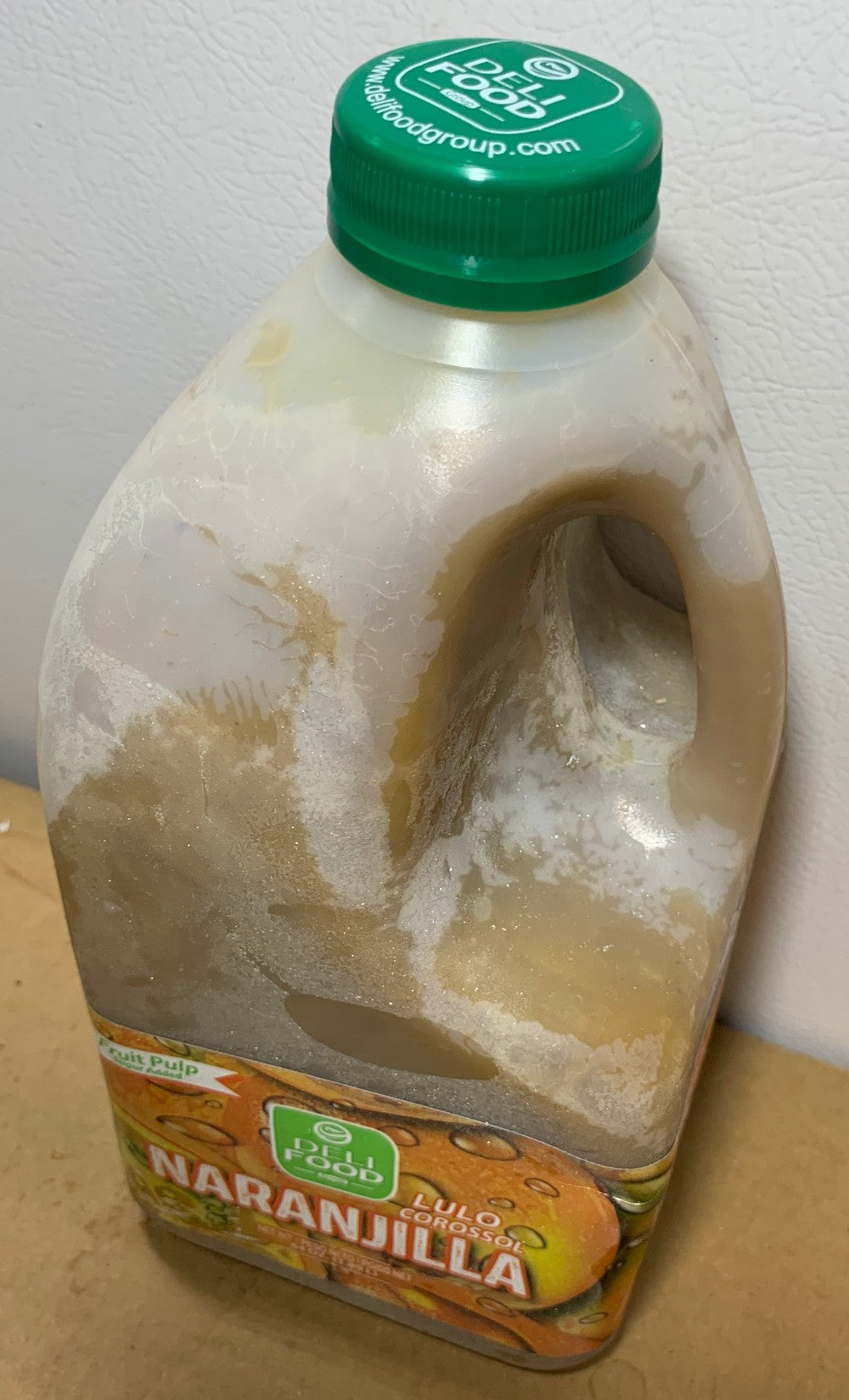 Lulo 64oz plastic bottle of sweetened juice