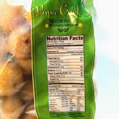 Papa Criolla plastic bag 1Kl. 12 units case