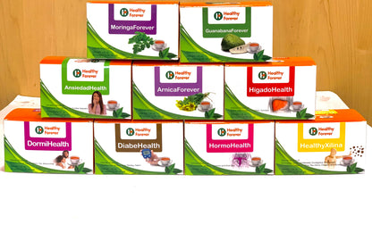 Tea Ansiedadhealth 1.8oz. 30 bags / 0.06oz ea Healthy Forever