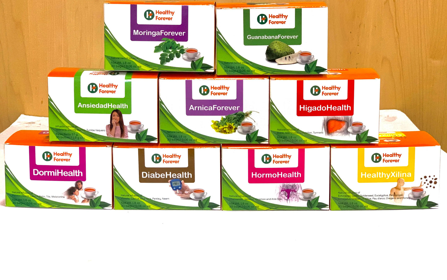 [HF13 x4] Te combinado x4 96 tea bags